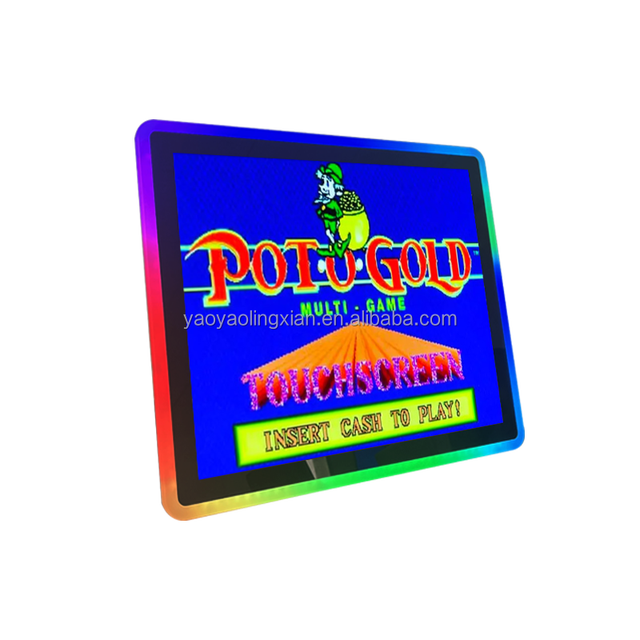 19 Inch Touch Monitor T340 ( POT O GOLD ) or WMS or FOX 340 Gaming Monitor  LED Colorful Lighting Monitor