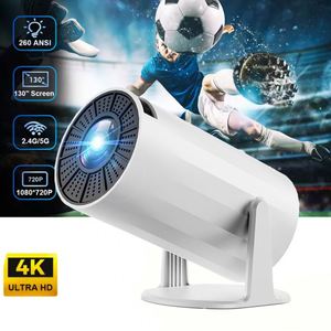 Proyector Portátil con WiFi y Bluetooth, Compatible con 4K 1080p, Proyector de Películas para Interiores/Exteriores con Sistema de Video - Product Image 2