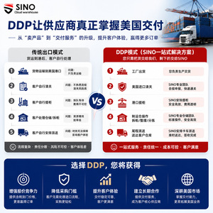 Service d'exportation SINO DDP Chine-USA, dédouanement porte-à-porte, ramassage et livraison de conteneurs - Product Image 4