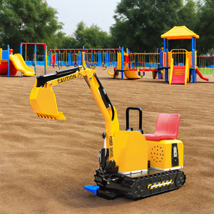 Équipement de parc d'attractions intérieur pour enfants WZD-5 Excavator Soft Play - Product Image 5