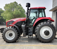 Tracteur agricole à roues à commande hydraulique intégrale avec cabine, modèle LX2204, en promotion