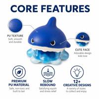 Jouet sensoriel anti-stress en mousse PU souple personnalisé, mini-jouet à remontée lente pour la décoration de bureau et les récompenses scolaires, marque JK, vente en gros