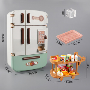 Mini chariot de <span class=keywords><strong>cuisine</strong></span> simulé, ensemble de jouets décoratifs, modèle miniature pour maison de poupée, aménagement de micro-<span class=keywords><strong>cuisine</strong></span> - Product Image 6