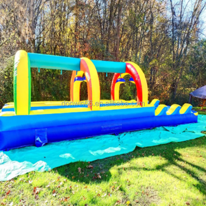 Fabricant gonflable de jeux de sports de plein air Terrain de football de savon gonflable au sol Terrain de football gonflable - Product Image 2