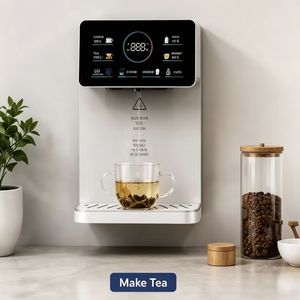 Distributeur d'eau mural intelligent pour maison connectée, chauffage rapide, eau chaude et froide, système de distribution directe, options d'installation murale - Product Image 1