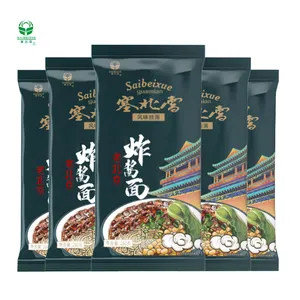 Green Food Certificate OEM wholesale Chinese Beijing flavour Instant Ramen Noodles