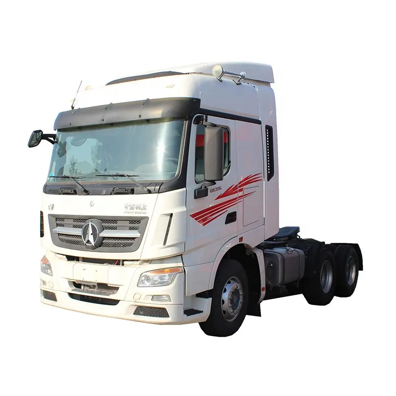 6x4 10wheel Howo T7h Cng Tractor Truck