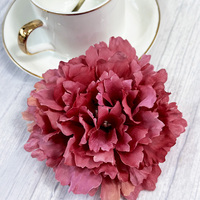 MeiLin Nouveau Nouveau Lotus Pivoine Fleur Tête Nouveaux Produits Polyvalent Rentable Artificielle Pivoine Fleur Tête