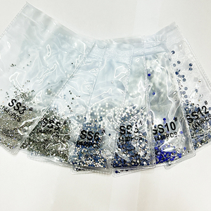 水晶Ss3-ss20 AB平背水钻批量批发玻璃杯，衣服，连衣裙，美甲 - Product Image 4