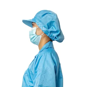 Good Quality Specialized Production Breathable Anti-Static Clean Workshop Esd Hat