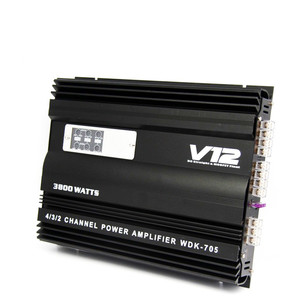 Amplificateurs de puissance pour voiture <span class=keywords><strong>Soway</strong></span> OP-T Yh705, amplificateur de casque professionnel OEM, 4 canaux, amplificateur audio stéréo en métal pour voiture - Product Image 1
