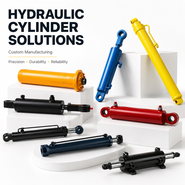 Made to Order Hydraulic Cylinder Manufacturer Custom Double Acting Telescopic Cylinder for Construction Machinery