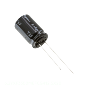 ตัวเก็บประจุ6.3YXF3300MEFCG412.5X20เรเดียล3300 uF 20% uF 6.3V รูผ่านรู - Product Image 1