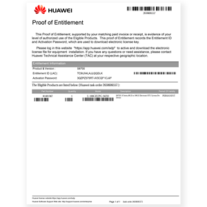 Giấy phép phần mềm L-100GEUPG-S67H S6730-H Series 40ge nâng cấp lên giấy phép phần mềm 100ge rtu - Product Image 2