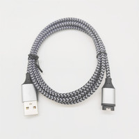 Cable de Carga Rápida Tipo C para Reloj Inteligente, Escáner de Código de Barras, Cable de Datos USB Trenzado de Nailon, Garmin Fenix 5 5S 5X, Impresora IOS, 1M