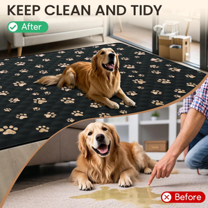 Hengshang Atacado Lavável Pet Fralda Pads Reutilizáveis Impermeável Training Mats Nighttime Pads para Cães Gatos - Product Image 6
