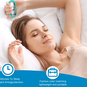 Perlengkapan kesehatan pintar, perangkat bantuan tidur genggam dengan monitor denyut jantung untuk terapi merawat <span class=keywords><strong>Insomnia</strong></span> - Product Image 2