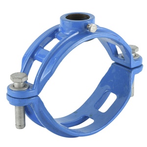Bronze C83600 LG2 B62 Virole manuelle 1.0-1.6Mpa avec sangles <span class=keywords><strong>de</strong></span> <span class=keywords><strong>selle</strong></span> en fonte pour tuyau en plastique - Product Image 1