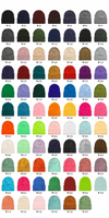 Bonnet d'hiver personnalisé avec logo brodé pour hommes, femmes, bébés, enfants et tout-petits – Bonnets tricotés brodés en gros