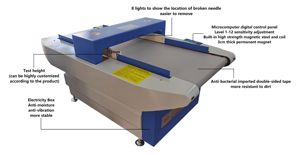 آلة فحص الإبر المعدنية بالكامل عالية الدقة للكشف عن الذهب لمصنع الأغذية والملابس الصناعية للكشف عن المعادن المكتبية - Product Image 4