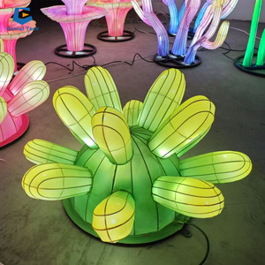 Décoration de plage JFL-24 personnaliser la taille allument la lanterne de <span class=keywords><strong>méduse</strong></span> pour la lanterne de Noël de parc à thème marin - Product Image 6