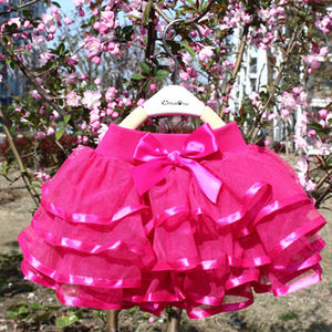Falda Tutú para Niñas, Falda de Tul de 4 Capas, Minifalda de Baile, Vestido de Princesa para Cumpleaños, Ropa Infantil - Product Image 2