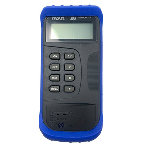Termómetro Digital Portátil TECPEL DTM-305 Tipo K con Batería, Fabricado en Taiwán, Superventas - Product Image 1