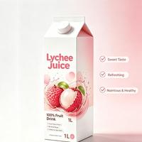 OEM Groothandel Exotische Tropische Fruit Frisdrank Bloemige Honingzoete Lychee Sap Kant-en-klare Dranken