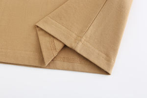 Yin <span class=keywords><strong>Lin</strong></span> Logo personnalisé de haute qualité surdimensionné hommes en coton éponge col rond T-Shirt 3D bouffée impression Streetwear lourd décontracté - Product Image 6