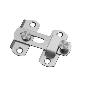 Loquet de porte en acier inoxydable épaissi de 1,7 mm, durable pour la sécurité des portes - Product Image 2