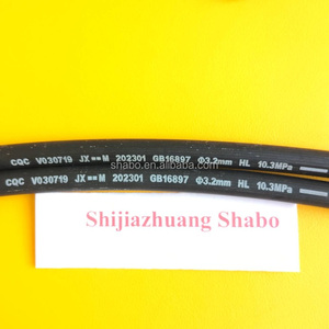 Tuyau de frein hydraulique flexible en caoutchouc SAE J1401 1/8\" HL à bas <span class=keywords><strong>prix</strong></span>, fourni par l'usine, pour système de freinage de voiture et de moto - Product Image 3