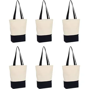 Bolsa de Algodón Grueso de Alta Calidad en Oferta, Bolsas de Compras de Lona de Alta Calidad para Uso Diario Repetido - Product Image 2