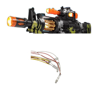 Tablero personalizado OEM, pistola de juguete eléctrica, tablero Pcb, Juguete musical, pistolas de luz intermitente, placas de circuito, fabricación electrónica de juguete de misiles