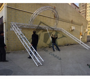 Conferencia Evento Iluminación Truss Aluminio Telón de fondo Truss Decoración para boda - Product Image 1