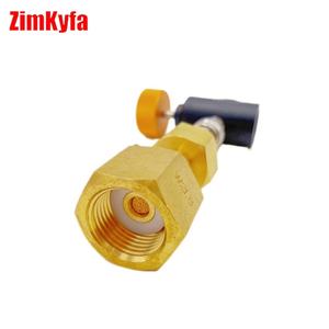 Adaptador para Estación de Recarga de CO2 Tr21-4 W21.8 CGA320, Tanque Grande de Latón con Desconexión Rápida de 8mm, Herramientas Neumáticas OEM - Product Image 5