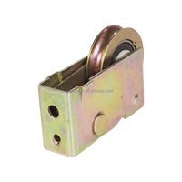 Roulettes de bas de porte coulissante en acier de style moderne personnalisées Cowell, revêtement zinc 4mm, faible bruit NA004