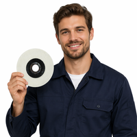 Disque de roue de polissage en feutre de laine pour meuleuse d'angle, roue de polissage plate très fine Max 12000 tr/min