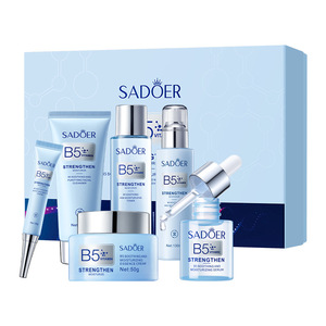 OEM/ODM SADOER Vitamina B5, Set de 6 Piezas para el Cuidado de la <span class=keywords><strong>Piel</strong></span>, Calmante e Hidratante, Repara la Barrera Cutánea, Kit de Cuidado Facial para <span class=keywords><strong>Piel</strong></span> <span class=keywords><strong>Sensible</strong></span> - Product Image 5
