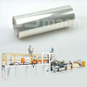 PET plastic sheet roll machine sheet extruder twin screw production line for tableware juice cups