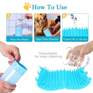 सिलिकॉन मोल्ड फैक्टरी थोक अलग-अलग पोर्टेबल पालतू कुत्ते पैर वाशिंग कप पालतू कुत्ते पल्ला क्लीनर - Product Image 3