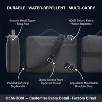 Tas Laptop Bisnis Custom, Diskon Besar, Portabel, Tahan Air, untuk Pria Wanita, Kantor dan Perjalanan