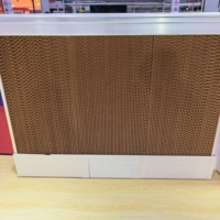 Panneau de refroidissement évaporatif haute performance 7090 7060 avec cadre en PVC pour équipement d'élevage avicole et zootechnique QingZhou