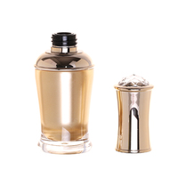 Flacons d'huile essentielle de luxe à double paroi de 10 ml, flacons vides en acrylique pour vernis à ongles avec compte-gouttes et pinceau