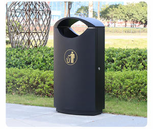 Al Aire Libre arte moderno diseño cubos de <span class=keywords><strong>basura</strong></span> calle Metal gran cubo de <span class=keywords><strong>basura</strong></span> para la venta - Product Image 5