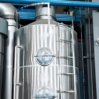 Depurador de Gases Alcalinos Industrial con Certificación CE ISO, Modelo PLT-01, Depurador de Lecho Compacto de 20000 M3/h