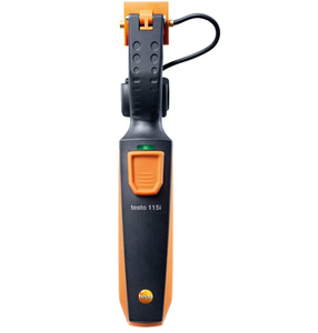 NUEVO Termómetro de Pinza Testo 115i - Operado a través de Smartphone 0560 2115 02, se Utiliza para Medir Temperaturas de Flujo y Retorno. - Product Image 1