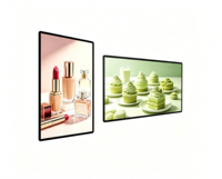Pantalla LCD Personalizada de 23.8, 55 y 65 Pulgadas, Reproductor de Publicidad Digital, Señalización Inteligente de Pared con Múltiples Pantallas, SDK, WIFI, CMS, para Comercios