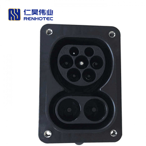 Chargeur rapide EV prises CCS2 200A 1000V <span class=keywords><strong>CCS</strong></span> <span class=keywords><strong>Combo</strong></span> entrée de charge de voiture - Product Image 2