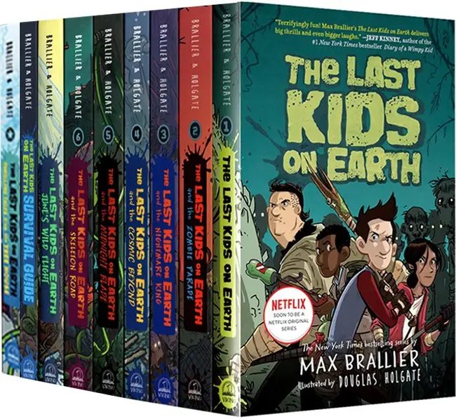 9 volume satu set novel anak-anak terakhir di bumi hardcover petualangan fantasi ajaib