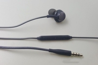 Écouteurs filaires avec contrôle du volume EO-IG955, écouteurs intra-auriculaires mains libres, casque universel 3,5 mm pour Samsung S10 S8+S9